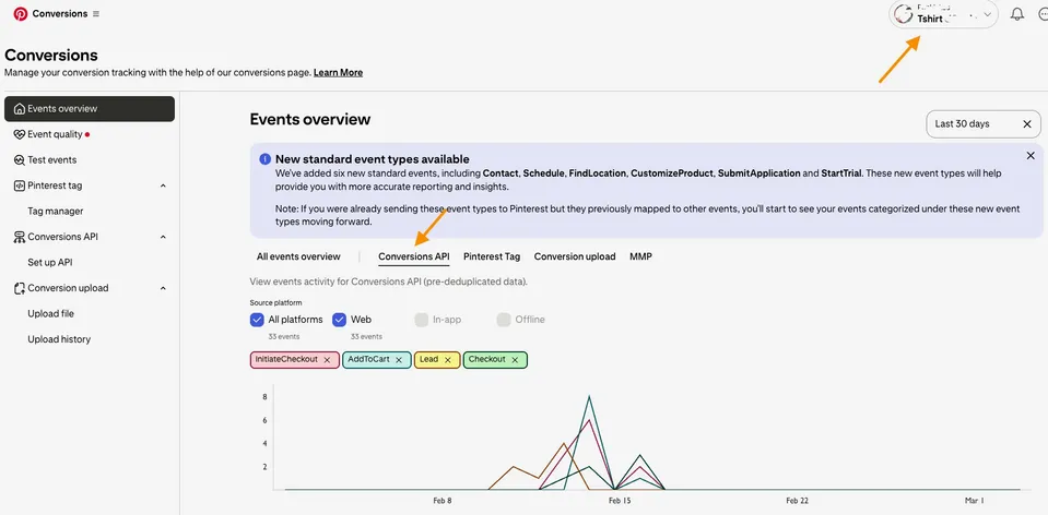 Pinterest Conversions API